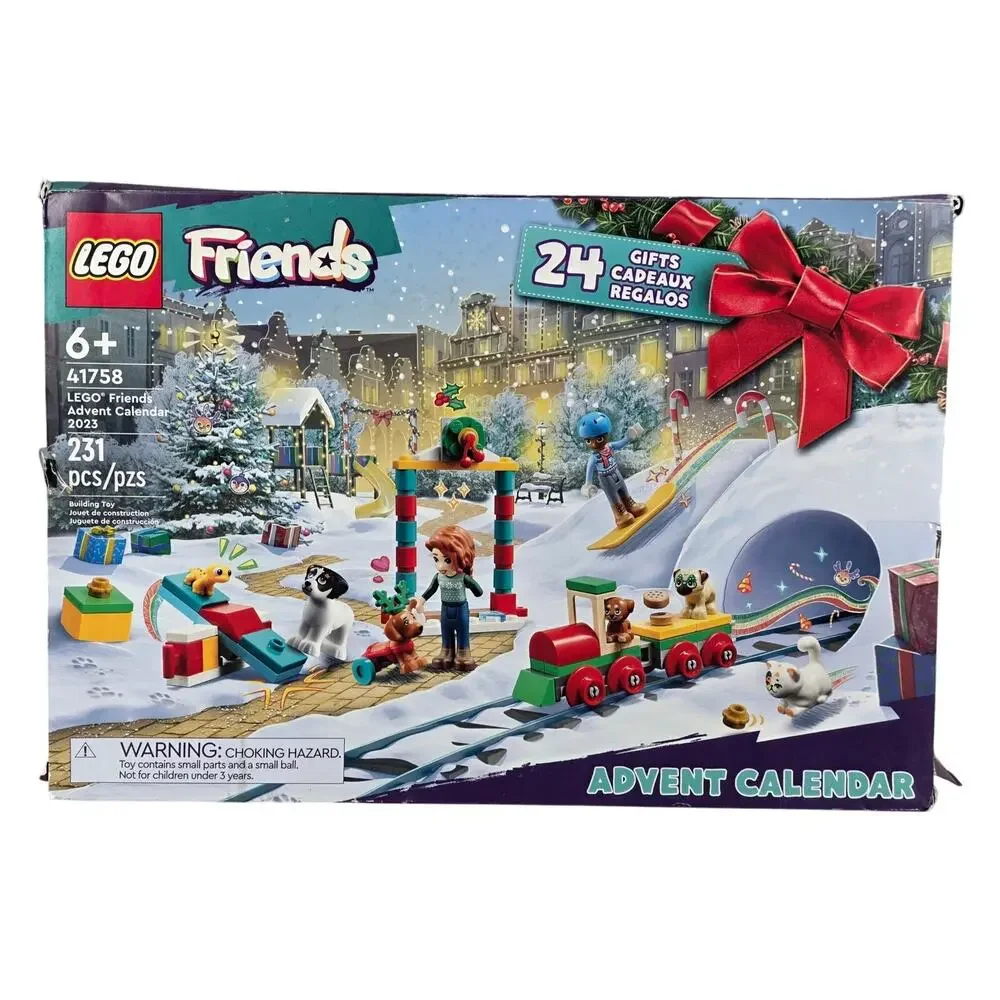 LEGO FRIENDS ADVENT CALENDAR 2023 # 41758 231 PCS AGES 6+ HOLIDAY PET PLAYGROUND